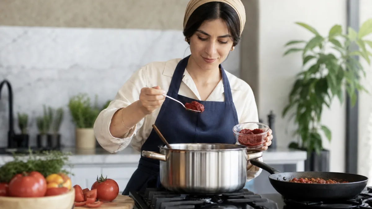 رب گوجه فرنگی کاله برای پخت غذاهای روزانه و مجلسی