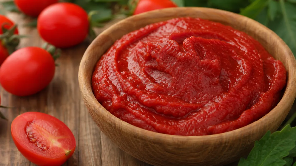 رب گوجه فرنگی روژین با طراحی بسته‌بندی متمایز