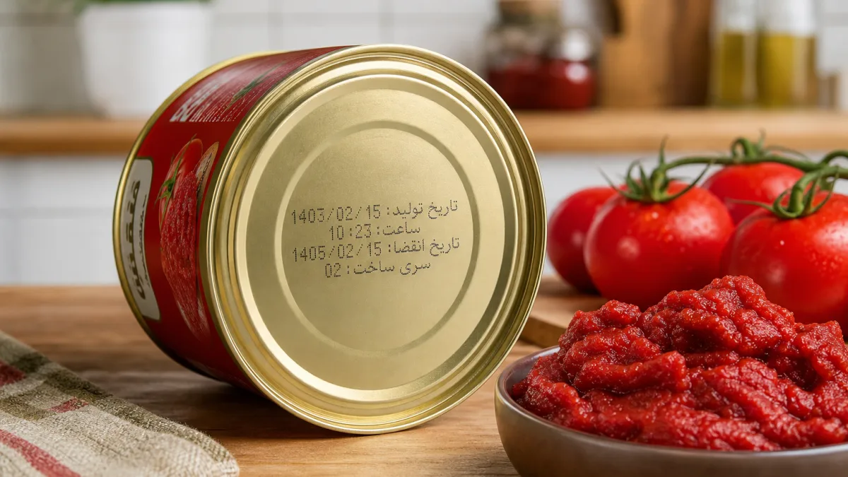 انتخاب و خرید رب گوجه فرنگی شهدین