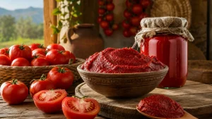رب گوجه فرنگی محلی بافت یکنواخت