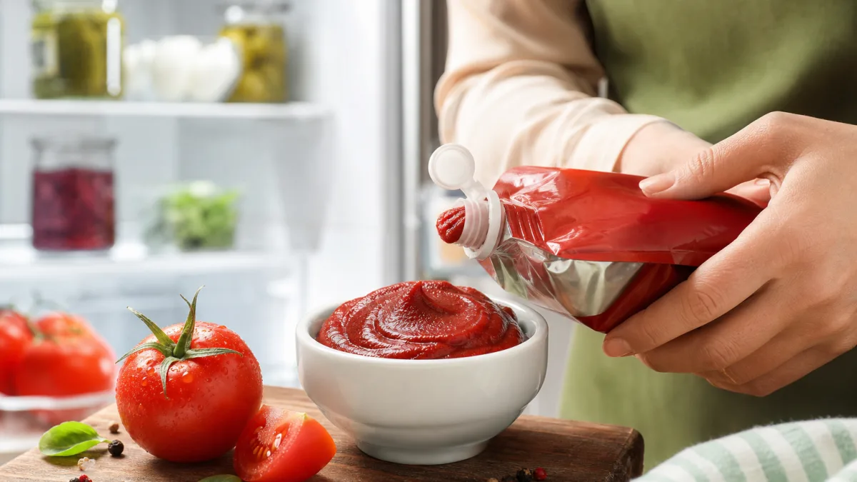 رب گوجه فرنگی پاکتی با دوام ساختاری