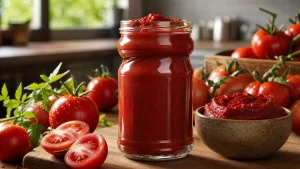 رب گوجه فرنگی سحر شیشه ای بادوام
