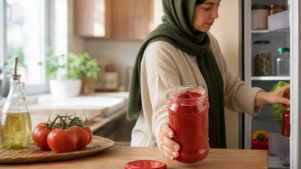 رب گوجه فرنگی سحر شیشه ای بادوام