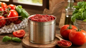 بسته‌بندی فلزی رب گوجه فرنگی حلبی