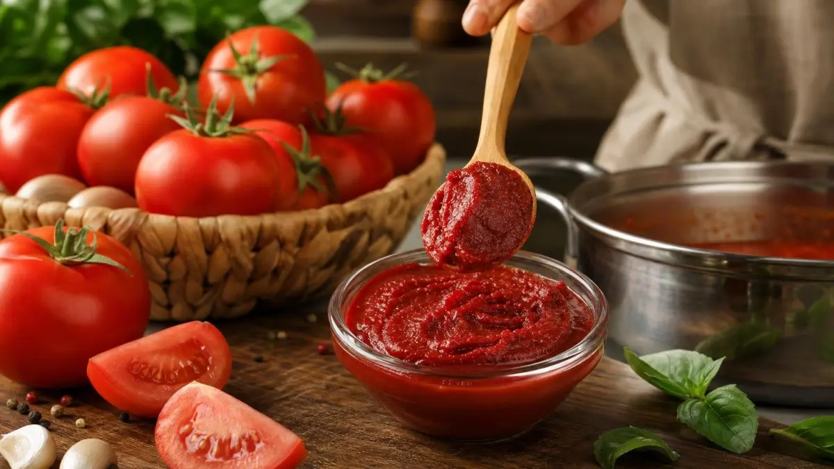 حجم کاربردی رب گوجه فرنگی ۲۰۰ گرمی